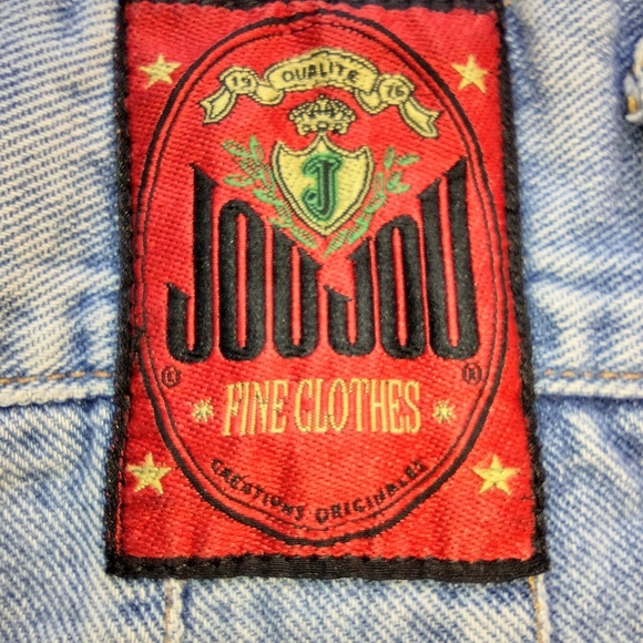 Vtg Jou Jou Jeans High Waisted 80's/90's Size: Small 28"W, 13.5"R, 28.5I - Picture 9 of 9